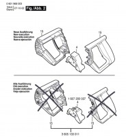 Bosch 0 601 968 003 GRW 9 Agitator Spare Parts